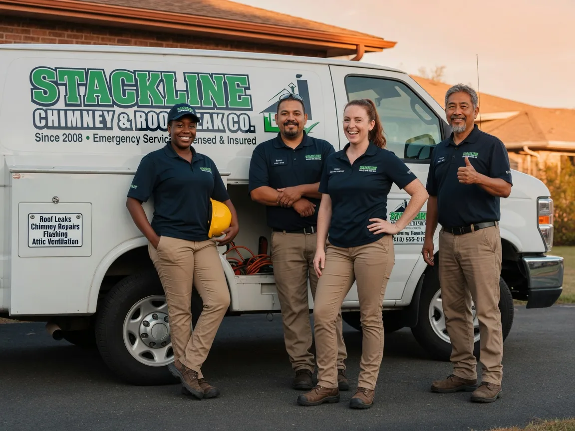 Chimney flashing repair company in Moatsville, WV